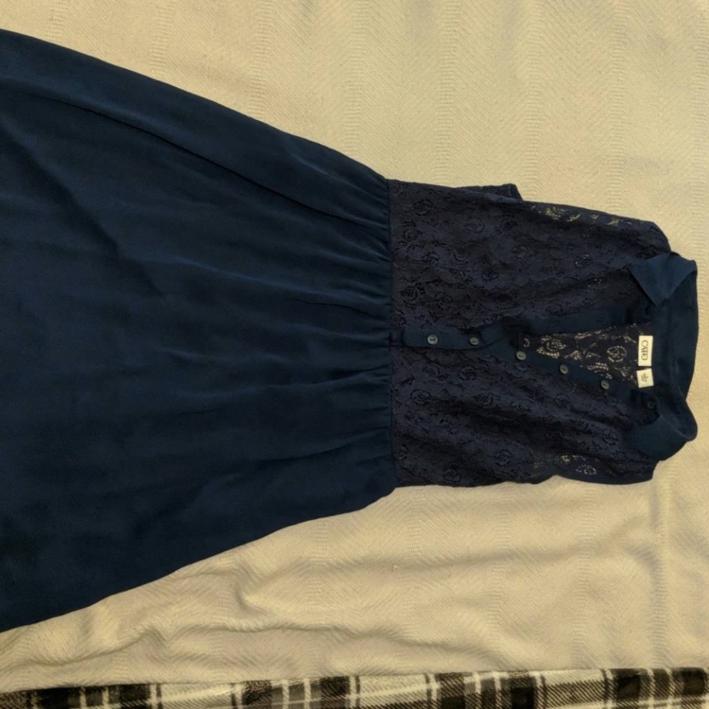 Blue dress